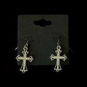 Handmade Cross Earrings